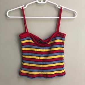 Stripped Brandy tank top